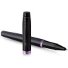 Ручка роллер PARKER IM VIBRANT RINGS T315 CW2172950 AMETHYST PURPLE PVD F